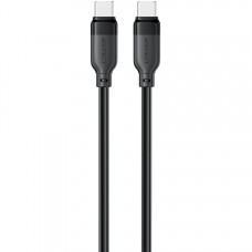 Кабель USB 2.0 Type-C M-M 1.2 м 60W Black TPE C16-03 Acefast (6974316283805) Кабель USB 2.0 Type-C M-M 1.2 м 60W Black TPE C16-03 Acefast (6974316283805)
