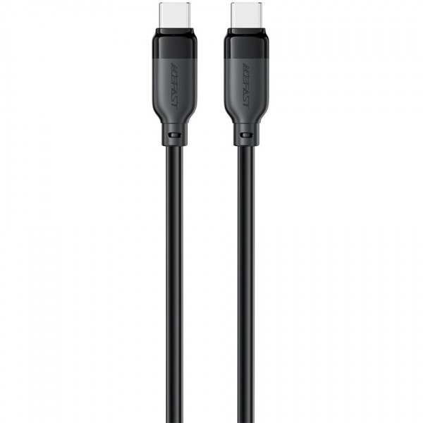 Кабель USB 2.0 Type-C M-M  1.2 м 60W Black  TPE C16-03 Acefast (6974316283805)