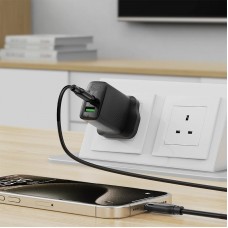 Кабель USB 2.0 Type-C M-M 1.2 м 60W Black TPE C16-03 Acefast (6974316283805) Кабель USB 2.0 Type-C M-M 1.2 м 60W Black TPE C16-03 Acefast (6974316283805)