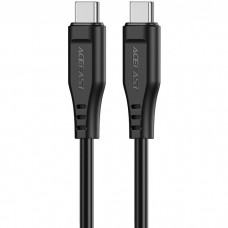 Кабель USB 2.0 Type-C M-M 1.2 м 60W TPE C3-03 Black Acefast (6974316280842) Кабель USB 2.0 Type-C M-M 1.2 м 60W TPE C3-03 Black Acefast (6974316280842)