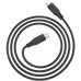 Кабель USB 2.0 Type-C M-M  1.2 м 60W TPE C3-03 Black Acefast (6974316280842)