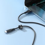 Кабель USB 2.0 Type-C M-M  1.2 м 60W TPE C3-03 Black Acefast (6974316280842)