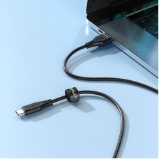 Кабель USB 2.0 Type-C M-M 1.2 м 60W TPE C3-03 Black Acefast (6974316280842) Кабель USB 2.0 Type-C M-M 1.2 м 60W TPE C3-03 Black Acefast (6974316280842)