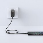Кабель USB 2.0 Type-C M-M  1.2 м 60W TPE C3-03 Black Acefast (6974316280842)