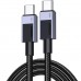 Кабель USB 2.0 Type-C M-M  3 м  100W （480Mbps）Сірий  L512 UGREEN (45065)