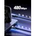 Кабель USB 2.0 Type-C M-M  3 м  100W （480Mbps）Сірий  L512 UGREEN (45065)