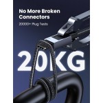 Кабель USB 2.0 Type-C M-M 3 м 100W (480Mbps)Сірий L512 UGREEN (45065) Кабель USB 2.0 Type-C M-M 3 м 100W (480Mbps)Сірий L512 UGREEN (45065)