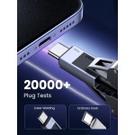Кабель USB 2.0 Type-C M-M 3 м 100W (480Mbps)Сірий L512 UGREEN (45065) Кабель USB 2.0 Type-C M-M 3 м 100W (480Mbps)Сірий L512 UGREEN (45065)