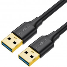 Кабель USB 3.0 AM-AM  0 5 м Чорний  US128 UGREEN (10369)