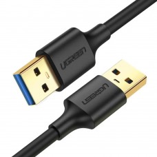 Кабель USB 3.0 AM-AM  0 5 м Чорний  US128 UGREEN (10369)
