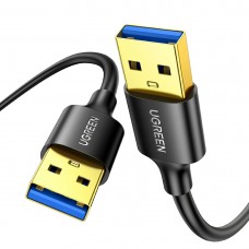 Кабель USB 3.0 AM-AM  0 5 м Чорний  US128 UGREEN (10369)