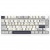 Клавіатура ігрова механічна Attack Shark X86 82кл.RGB Wireless Matcha Switch Starlight White (X86SW_AS)
