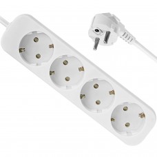 Мережевий фільтр 1.8м Defender E418 4 розетки з заземленням (992250)