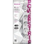 Мережевий фільтр 1.8м Defender E418 4 розетки з заземленням (992250) Мережевий фільтр 1.8м Defender E418 4 розетки з заземленням (992250)