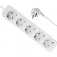 Мережевий фільтр 1.8м Defender E518 5 розеток з заземленням (992290)