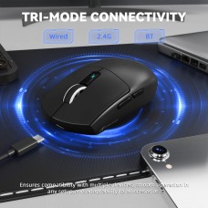 Мишка Attack Shark G3 PRO Wireless/Bluetooth 25000dpi. (PAW3311) 6кн. Black (G3PROB_AS)