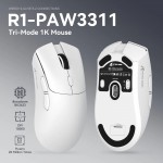 Мишка Attack Shark R1 Wireless/Bluetooth 18000dpi (PAW3311) 6кн. White (R1W_AS) Мишка Attack Shark R1 Wireless/Bluetooth 18000dpi (PAW3311) 6кн. White (R1W_AS)