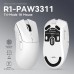 Мишка Attack Shark R1 Wireless/Bluetooth 18000dpi (PAW3311) 6кн. White (R1W_AS)