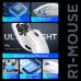 Мишка Attack Shark R1 Wireless/Bluetooth 18000dpi (PAW3311) 6кн. White (R1W_AS)
