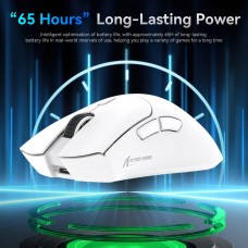 Мишка Attack Shark R1 Wireless/Bluetooth 18000dpi (PAW3311) 6кн. White (R1W_AS)