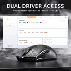 Мишка Attack Shark R11 Ultra Wireless/Bluetooth 42000dpi (PAW3950MAX) 6кн. Ink Blade (R11ULTRAIB_AS)