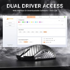 Мишка Attack Shark R11 Ultra Wireless/Bluetooth 42000dpi. (PAW3950MAX) 6кн. Phantom Shark (R11ULTRAPS_AS)