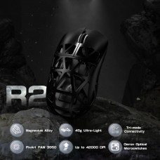 Мишка Attack Shark R2 Wireless/Bluetooth 42000dpi (PAW3950) 6кн. Black (R2B_AS)