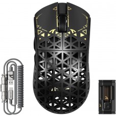 Мишка Attack Shark R5 Ultra Wireless PAW3950MAX сенсор 42000dpi. 6кн. Black (R5ULTRAB_AS)