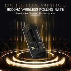 Мишка Attack Shark R5 Ultra Wireless PAW3950MAX сенсор 42000dpi. 6кн. Black (R5ULTRAB_AS)