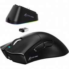 Мишка Attack Shark V3Pro Ultra-Light Wireless/Bluetooth 25000dpi. (PAW3311) 6кн. Black (V3PROB_AS)