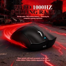 Мишка Attack Shark V3Pro Ultra-Light Wireless/Bluetooth 25000dpi. (PAW3311) 6кн. Black (V3PROB_AS)