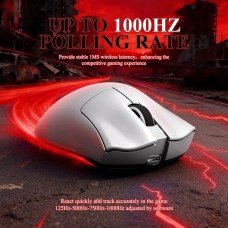 Мишка Attack Shark V3Pro Ultra-Light Wireless/Bluetooth 25000dpi. (PAW3311) 6кн. White (V3PROW_AS)