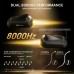 Мишка Attack Shark V8 Ultra-Light Wireless/Bluetooth 42000dpi. (PAW3950MAX) 6кн. Black (V8B_AS)