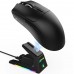 Мишка Attack Shark X1 Wireless/Bluetooth 40000dpi. (PAW3395PRO) 6кн. Black (X1B_AS)