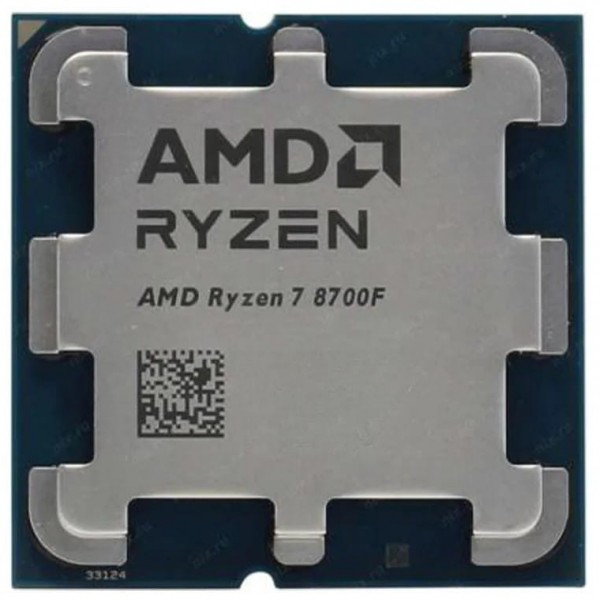 AMD Ryzen 7 8C/16T 8700F (4.1/5.0GHz Boost,24MB,65W,AM5) MPK (100-100001590MPK)