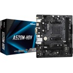 ASRock A520M-HDV (AM4/A520, 2*DDR4, PCIex16, D-Sub/DVI-D/HDMI, 4xSATAІІІ, M.2, GLan, 8ch, mATX) (A520M-HDV)