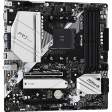 ASRock B550M Pro4 (AM4/B550, 4*DDR4, 2xPCIex16, DP/HDMI/VGA, 6xSATA, 3xM.2, GLan, 7.1ch, mATX) (B550M Pro4)