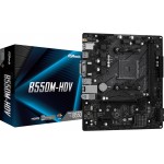 ASRock B550M-HDV (AM4/B550, 2*DDR4, PCIex16, DVI/HDMI/VGA, 4xSATA, M.2, GLan, 7.1ch, mATX) (B550M-HDV) ASRock B550M-HDV (AM4/B550, 2*DDR4, PCIex16, DVI/HDMI/VGA, 4xSATA, M.2, GLan, 7.1ch, mATX) (B550M-HDV)