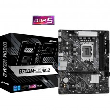 ASRock B760M-H2/M.2 (1700/B760, 2*DDR5, 1xPCIex16, 4xSATA, 2xM.2, GLan, 7.1ch, mATX) (B760M-H2/M.2)