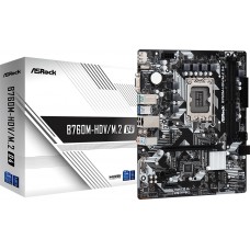 ASRock B760M-HDV/M.2 D4 (1700/B760, 2*DDR4, 1xPCIex16, 4xSATA, 3xM.2, GLan, 7.1ch, mATX) (B760M-HDV/M.2 D4)