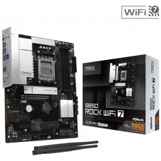ASRock B850 ROCK WIFI 7 (AM5/B850, 4*DDR5, 2xPCIex16, HDMI, 4xSATAIII,2xM.2, 2.5GLan, ATX) (B850 ROCK WIFI 7)