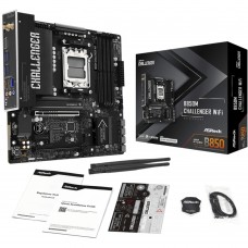 ASRock B850M CHALLENGER WIFI (AM5/B850, 4*DDR5, 2xPCIex16, HDMI/DP, 4xSATAІІІ,2xM.2, 2.5GLan, mATX) (B850M CHALLENGER WIFI)