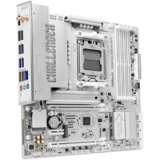 ASRock B850M CHALLENGER WIFI WHITE (AM5/B850, 4*DDR5, 2xPCIex16, HDMI, 4xSATA,2xM.2, 2.5GLan, mATX) (B850M CHALLENGER WIFI WHI)