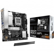 ASRock B850M ROCK WIFI (AM5/B850, 2*DDR5, PCIex16, HDMI/DP, 4xSATAIII,2xM.2, 2.5GLan, mATX) (B850M ROCK WIFI)
