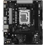 AsRock H810M-H (1851/H810, 2*DDR5, PCIex16, HDMI, 4xSATA, M.2, Glan, 7.1ch, mATX) (H810M-H)
