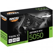 GeForce RTX5050 Inno3D TWIN X2, 8GB GDDR6 128bit PCI-E 5.0 (N50502-08D6-174071N)