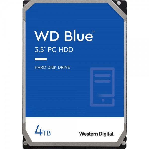HDD 4TB, 5400rpm, WD Blue, 256M, SATA III (WD40EZZX) (WD40EZZX)