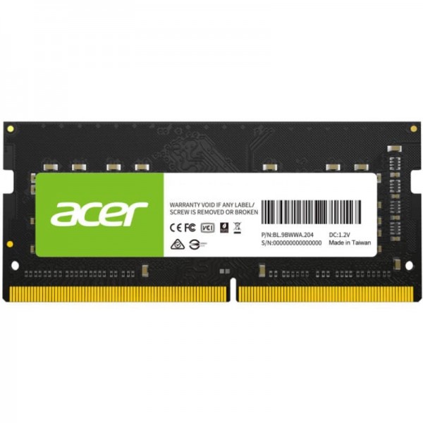 SoDIMM 16Gb DDR4 3200 MHz Acer SD100, Retail (BL.9BWWA.213)
