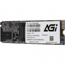 SSD 1Tb AGI AI828 M.2 2280 PCIe Gen 4x4 NVMe 1.4 3D NAND, Retail (AGI1T0G44AI828-CB)