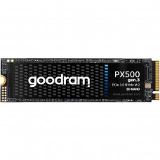 SSD 1Tb GoodRAM PX500 M.2 2280 PCIe Gen 3x4 NVMe 3D NAND, Retail (SSDPR-PX500-01T-80-G3)